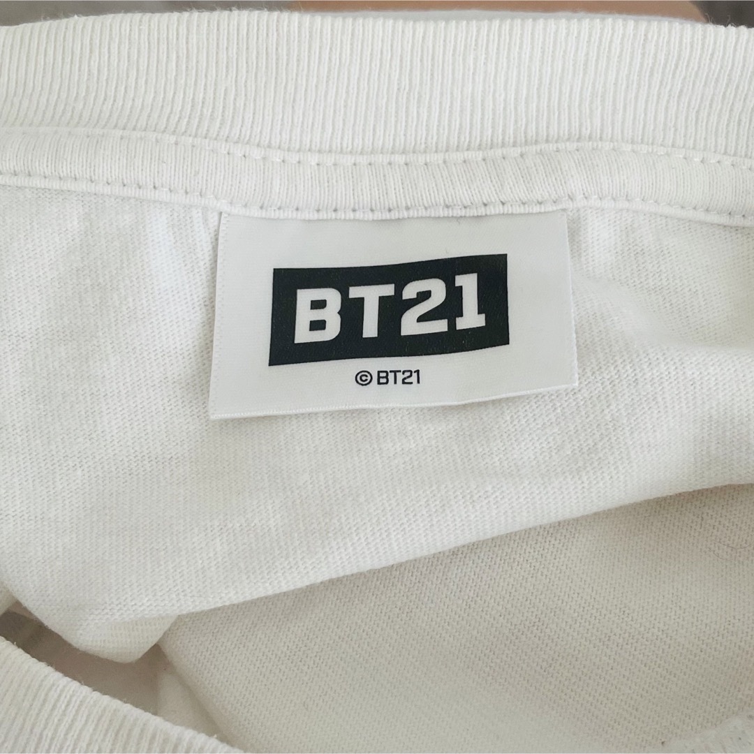 BT21(ビーティーイシビル)のRighton BT21 コラボ Tシャツ 白 M メンズのトップス(Tシャツ/カットソー(半袖/袖なし))の商品写真