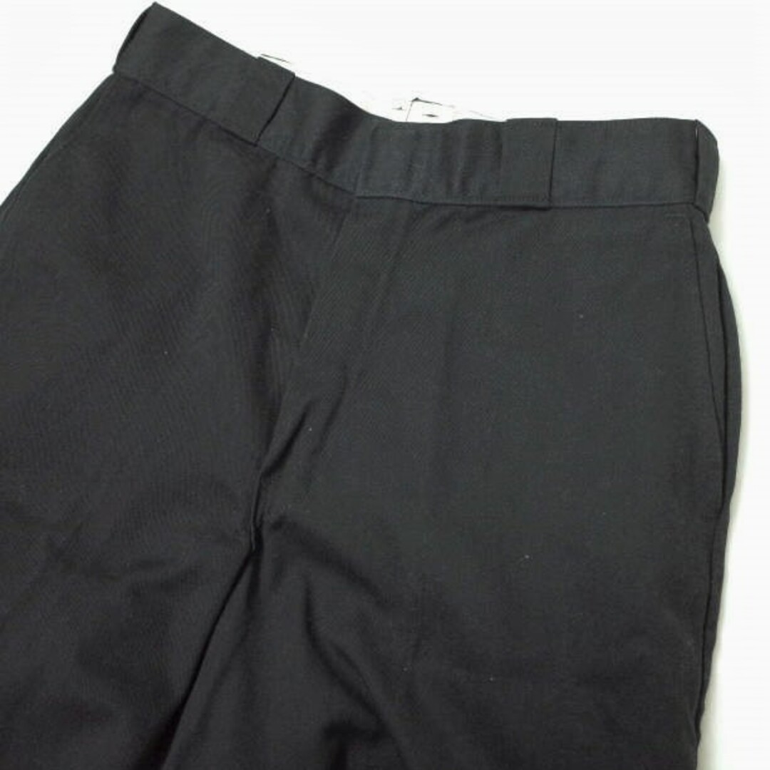 Dickies(ディッキーズ)のDickies ディッキーズ アメリカ製 T/C WORK SHORTS ワークショーツ 32 ブラック MADE IN USA ワイド ショートパンツ ボトムス【中古】【Dickies】 メンズのパンツ(ショートパンツ)の商品写真