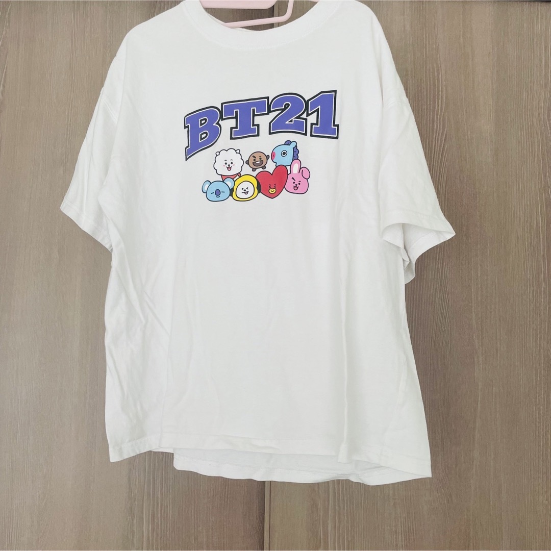 BT21(ビーティーイシビル)のRighton BT21 コラボ Tシャツ 白 M メンズのトップス(Tシャツ/カットソー(半袖/袖なし))の商品写真