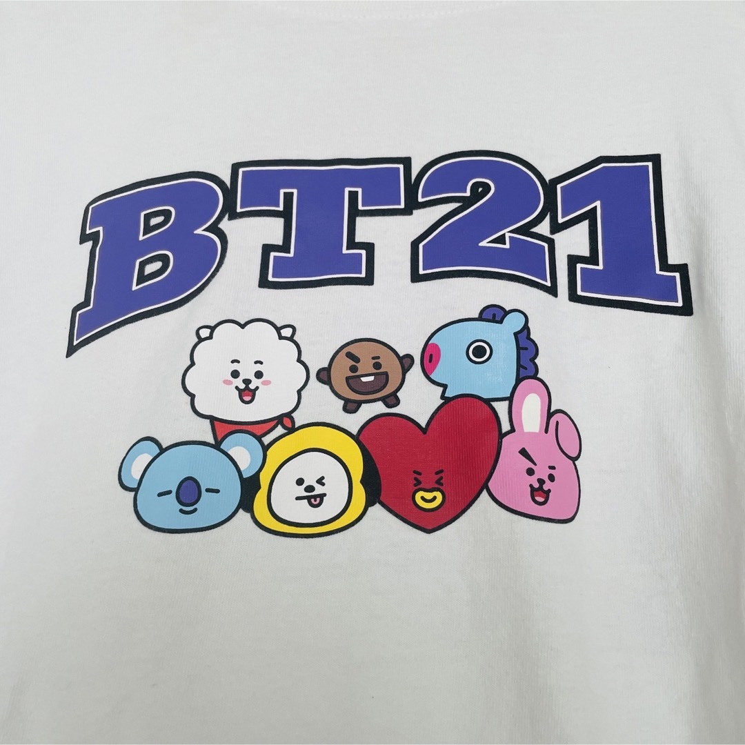 BT21(ビーティーイシビル)のRighton BT21 コラボ Tシャツ 白 M メンズのトップス(Tシャツ/カットソー(半袖/袖なし))の商品写真