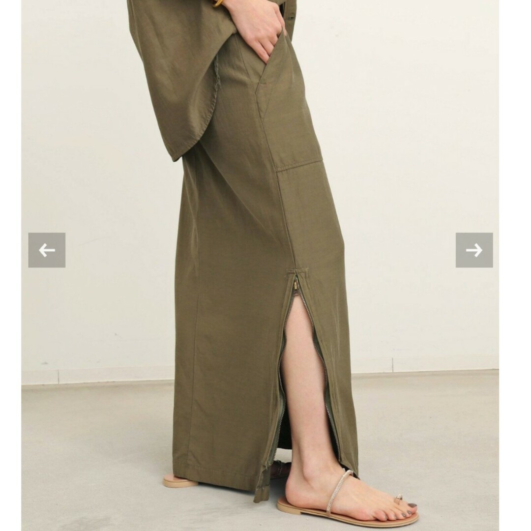 REMI RELIEF　Military Maxi Skirt