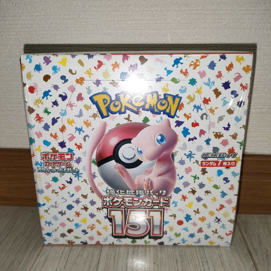 春色3カラー✧ ポケモンカード151 BOX シュリンク付き | tatihome.com