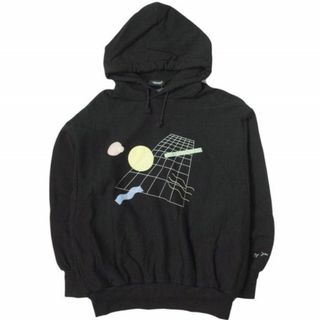 アンダーカバー(UNDERCOVER)のUNDERCOVER アンダーカバー 22SS 日本製 パッチ＆刺繍 OGRE YOU ASSHOLE HOODIE スウェットプルオーバーパーカー UC1B4807-2 3 BLACK WORKSHOP2 トップス【新古品】【中古】【UNDERCOVER】(パーカー)