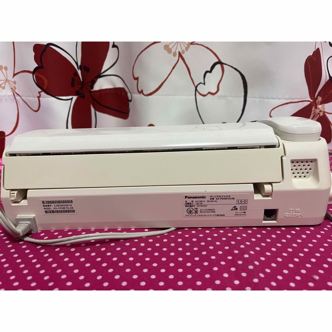 パナソニック Panasonic KX-PD381 FAX おたっくす　本体