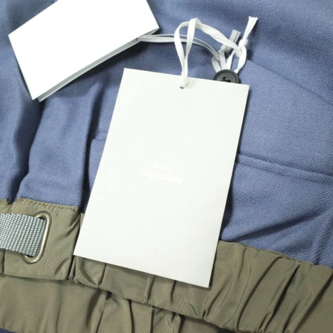 kolor BEACON カラービーコン 21AW 日本製 ウエスト切り替え