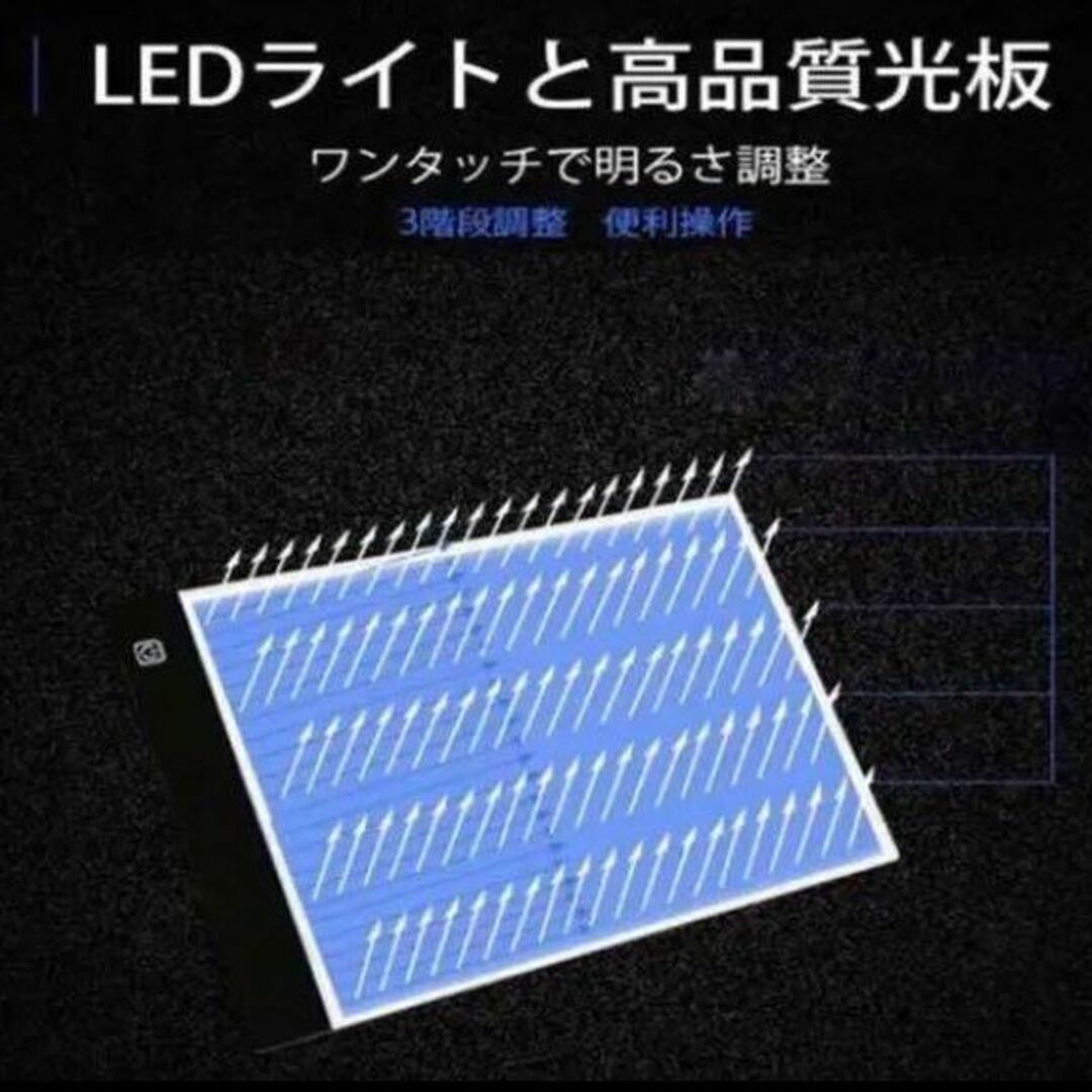 プロも愛用する使いやすさ♪❤画面全体が均等な明るさで目に優しい❣トレース台