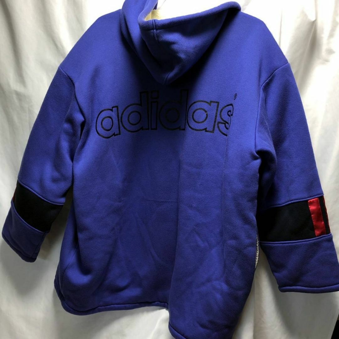 80年代 ビンテージ ADIDAS デサント ビックシルエット フリースパーカー