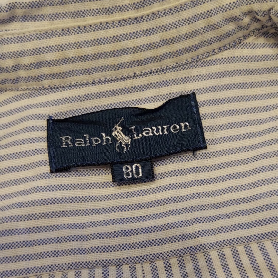 Ralph Lauren(ラルフローレン)のラルフローレン　長袖シャツ80 キッズ/ベビー/マタニティのベビー服(~85cm)(シャツ/カットソー)の商品写真