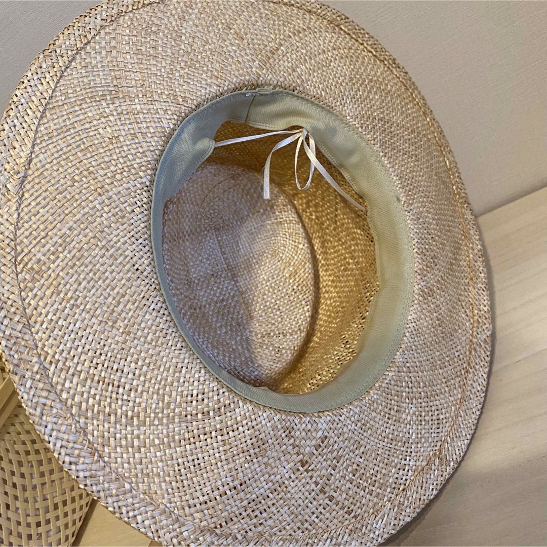 dholic(ディーホリック)のdholic ストローハット　♦︎美品♦︎ レディースの帽子(麦わら帽子/ストローハット)の商品写真