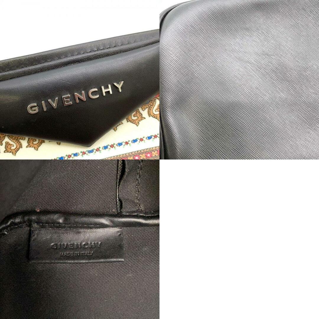 ジバンシー トートバッグ アンティゴナ プリント レザー GIVENCHY バッグ ショルダーバッグ 黒