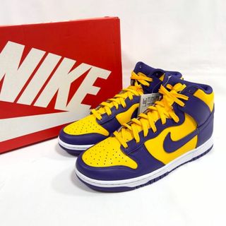 ナイキ(NIKE)のNIKE ナイキ DUNK HI RETRO LAKERS DD1399-500(スニーカー)