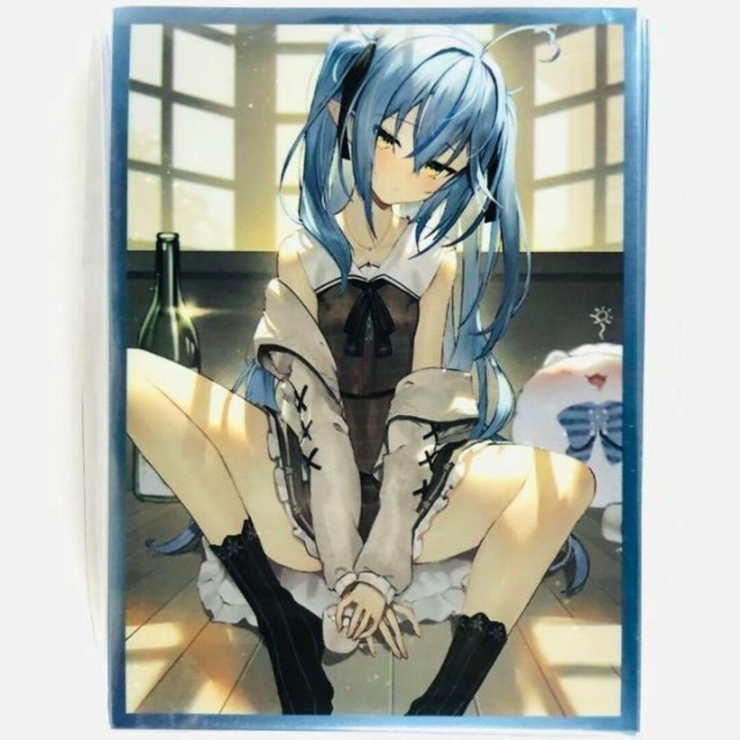 ホロライブ 雪花ラミィ ツインテール 5期生 スリーブ プレイマット セットの通販 by みこSHOP|ラクマ 雪花ラミィ スリーブ プレイマット セット (1)