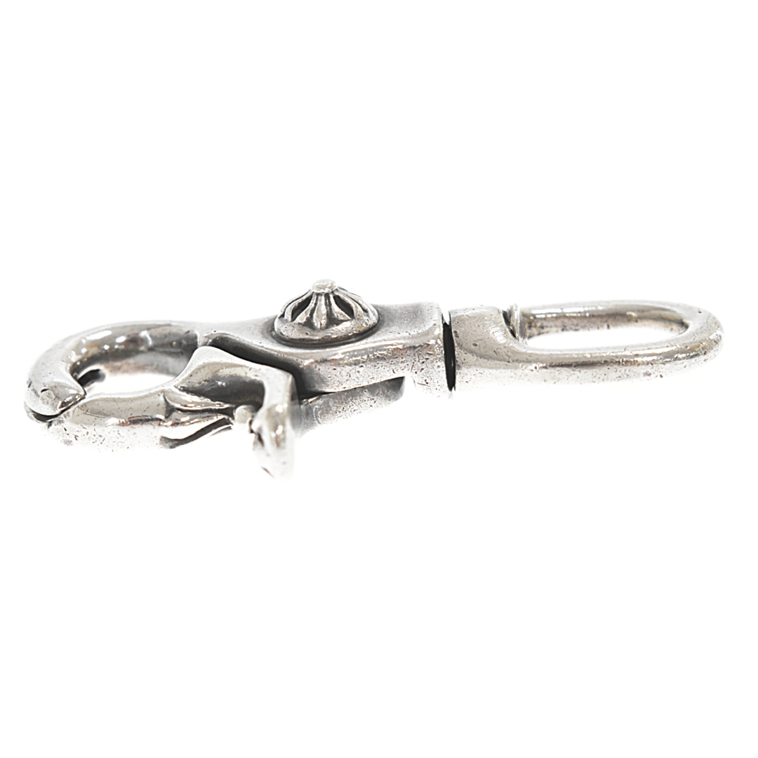 Chrome Hearts(クロムハーツ)のCHROME HEARTS クロムハーツ CLIP SWIVEL クリップスイベル クロスボール  キーリング シルバー メンズのファッション小物(キーホルダー)の商品写真