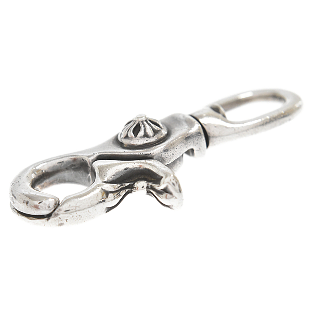 Chrome Hearts(クロムハーツ)のCHROME HEARTS クロムハーツ CLIP SWIVEL クリップスイベル クロスボール  キーリング シルバー メンズのファッション小物(キーホルダー)の商品写真