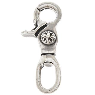 クロムハーツ(Chrome Hearts)のCHROME HEARTS クロムハーツ CLIP SWIVEL クリップスイベル クロスボール  キーリング シルバー(キーホルダー)