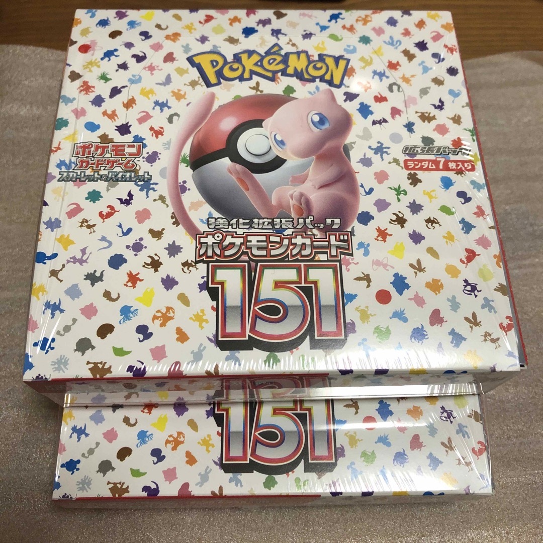 ポケモンカード 151 box シュリンク付き おまけ デッキおまかせ