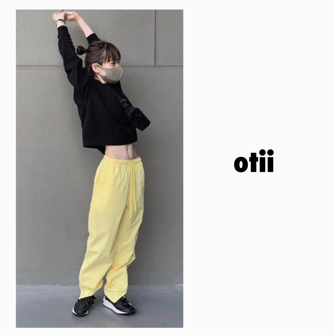 otii  オティ　ストレッチジップパンツ オリジナルストレッチイージーパンツレディース