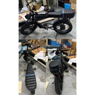 super73 フローバイク特注カスタムオーダー自転車サドルシート2人