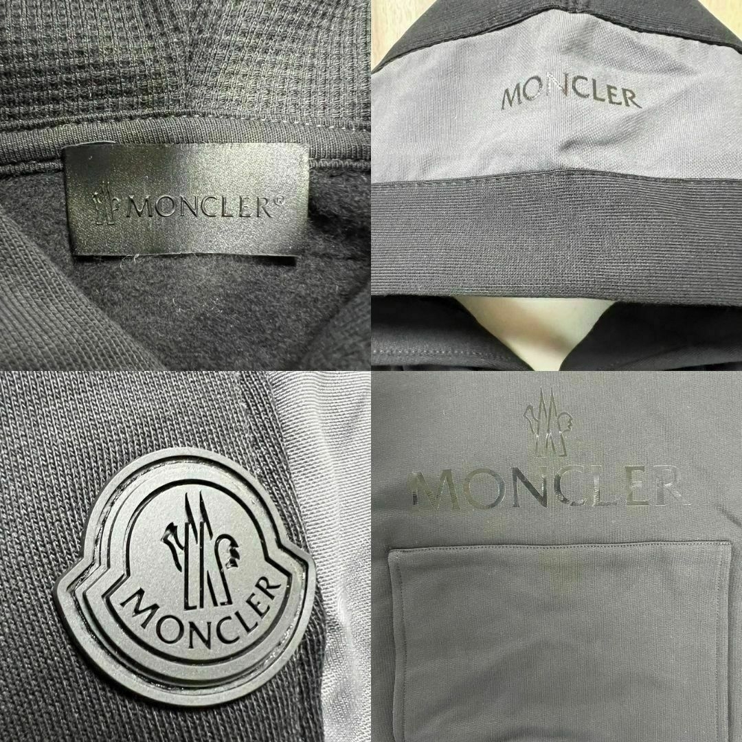 ☆新品未使用・本物保証☆MONCLER Hoodie パーカー XS　黒色