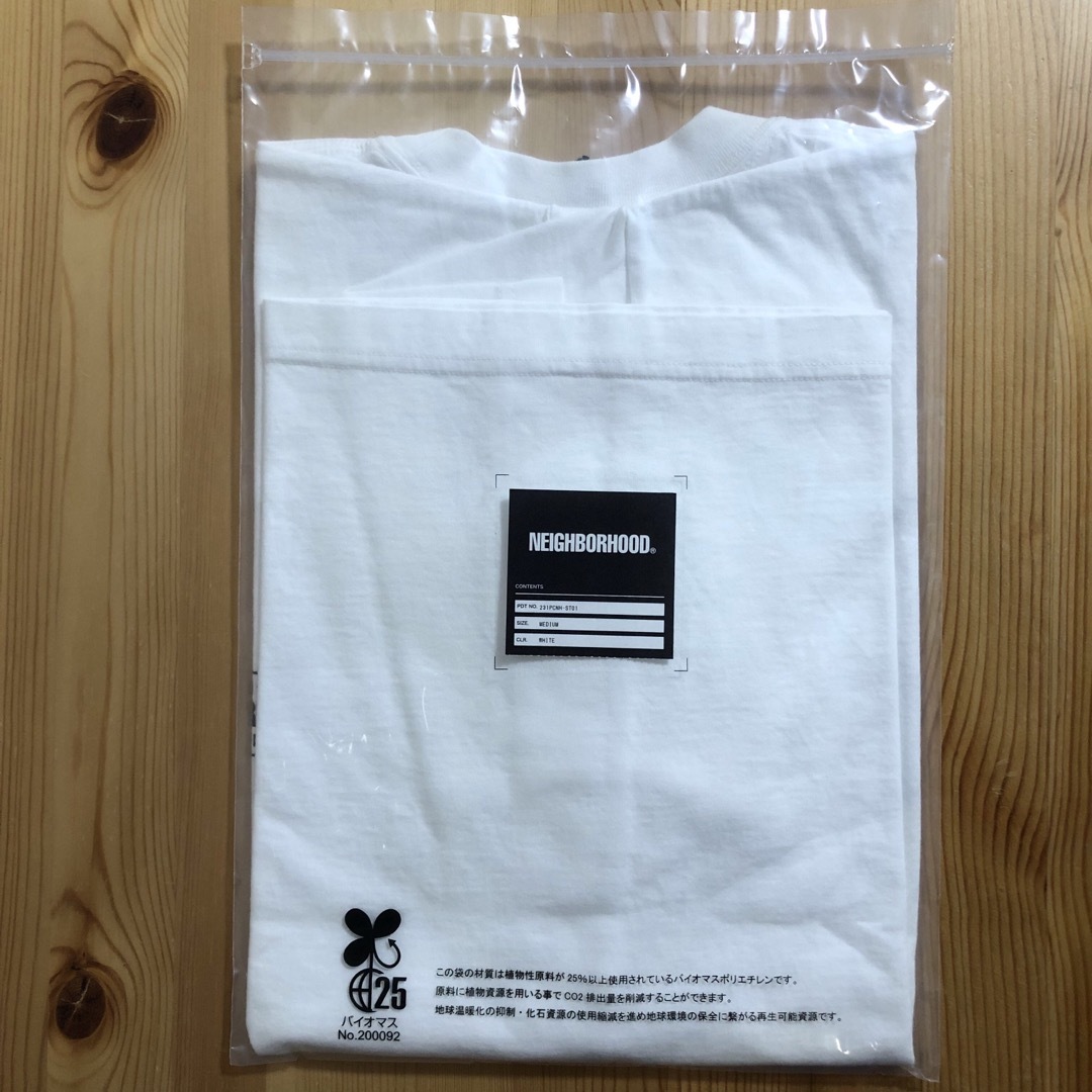 NEIGHBORHOOD 23SS NH TEE SS-1 WHITE M