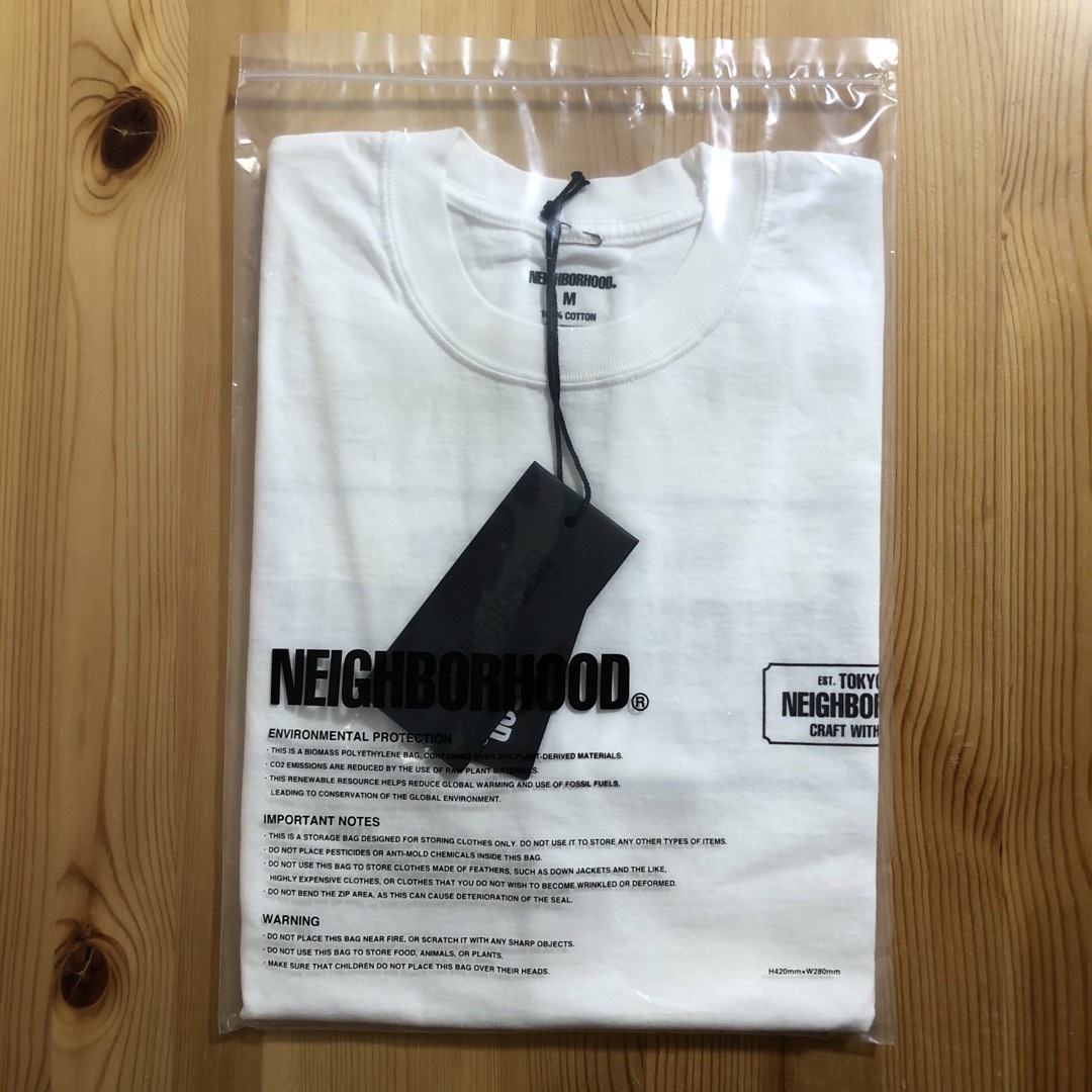 NEIGHBORHOOD 23SS NH TEE SS-1 WHITE M