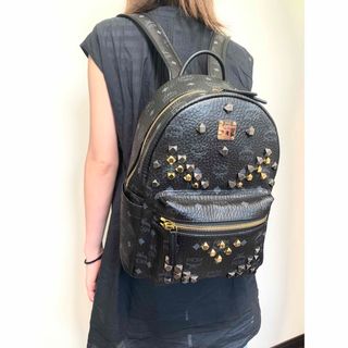 大人気✨MCMリュック/バックパックVISETOS モノグラムキャンバス-