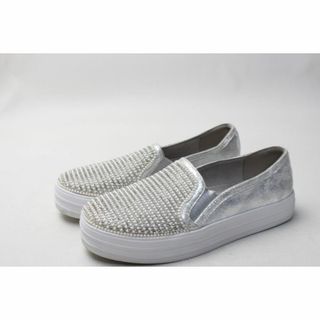 スケッチャーズ(SKECHERS)の66■スケッチャーズ ラインストーン＆パール スリッポン(23.5ｃｍ)超美品(スリッポン/モカシン)