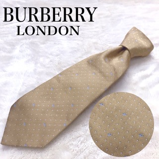 バーバリー(BURBERRY)の美品 Burberry London バーバリーロンドン ネクタイ ホースロゴ(ネクタイ)