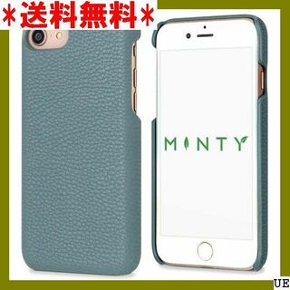 ７ MINTY iPhoneSE 第2世代 iPhone8 ブルーグレー 310(モバイルケース/カバー)