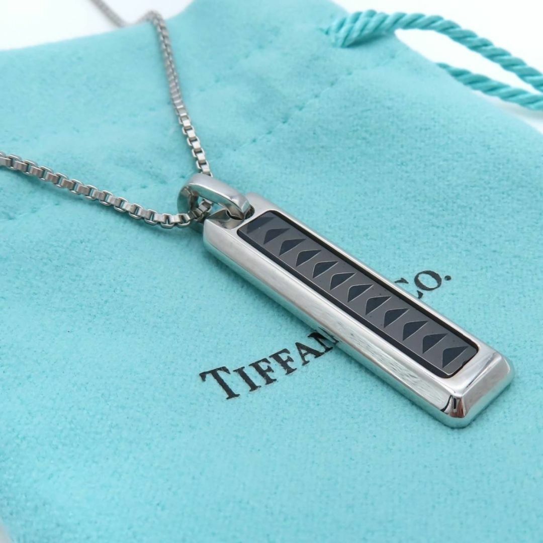 Tiffany & Co. - ティファニー パロマキャリパー ネックレス メンズ