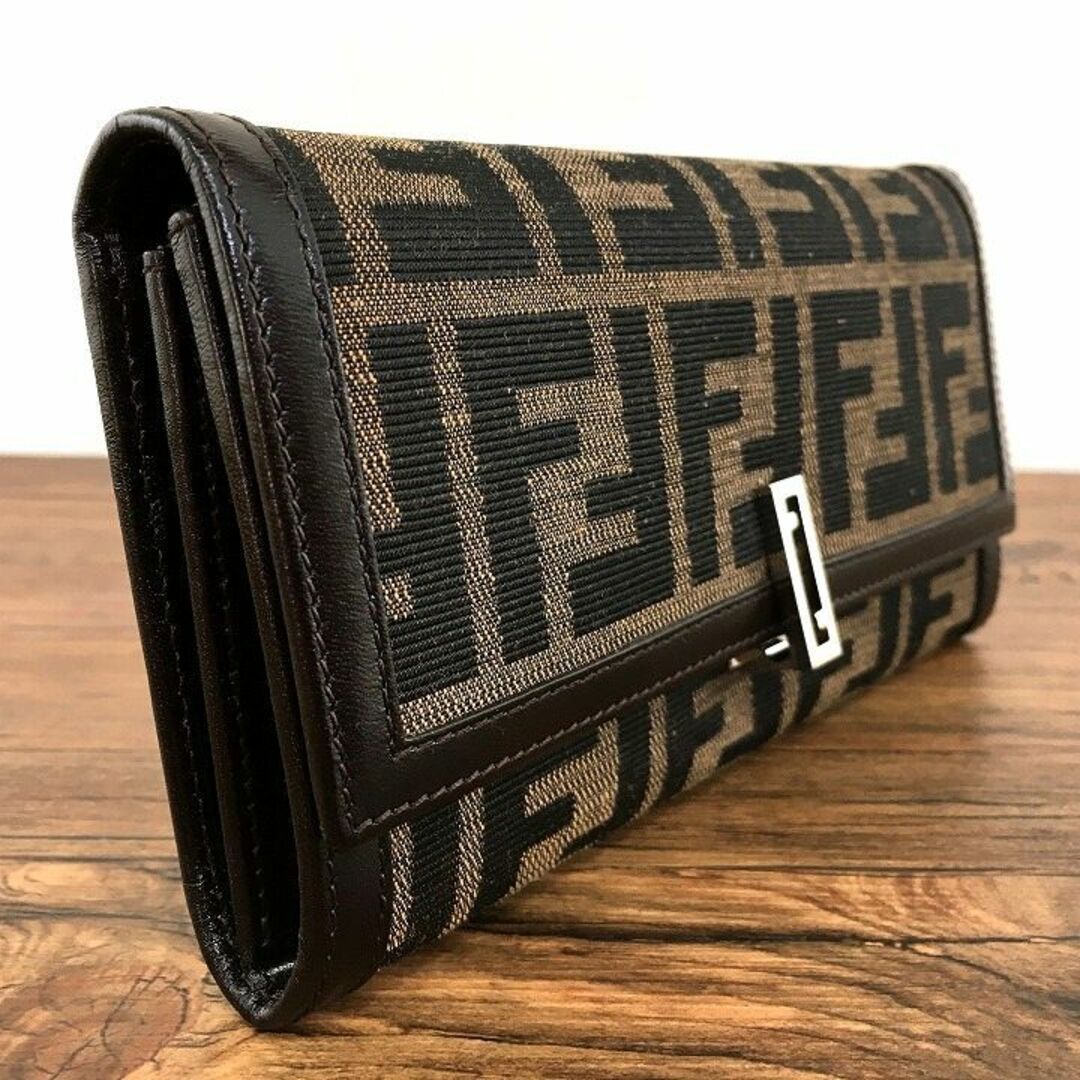 未使用品 FENDI 長財布 310840 ズッカ柄 410 | vrealitybolivia.com