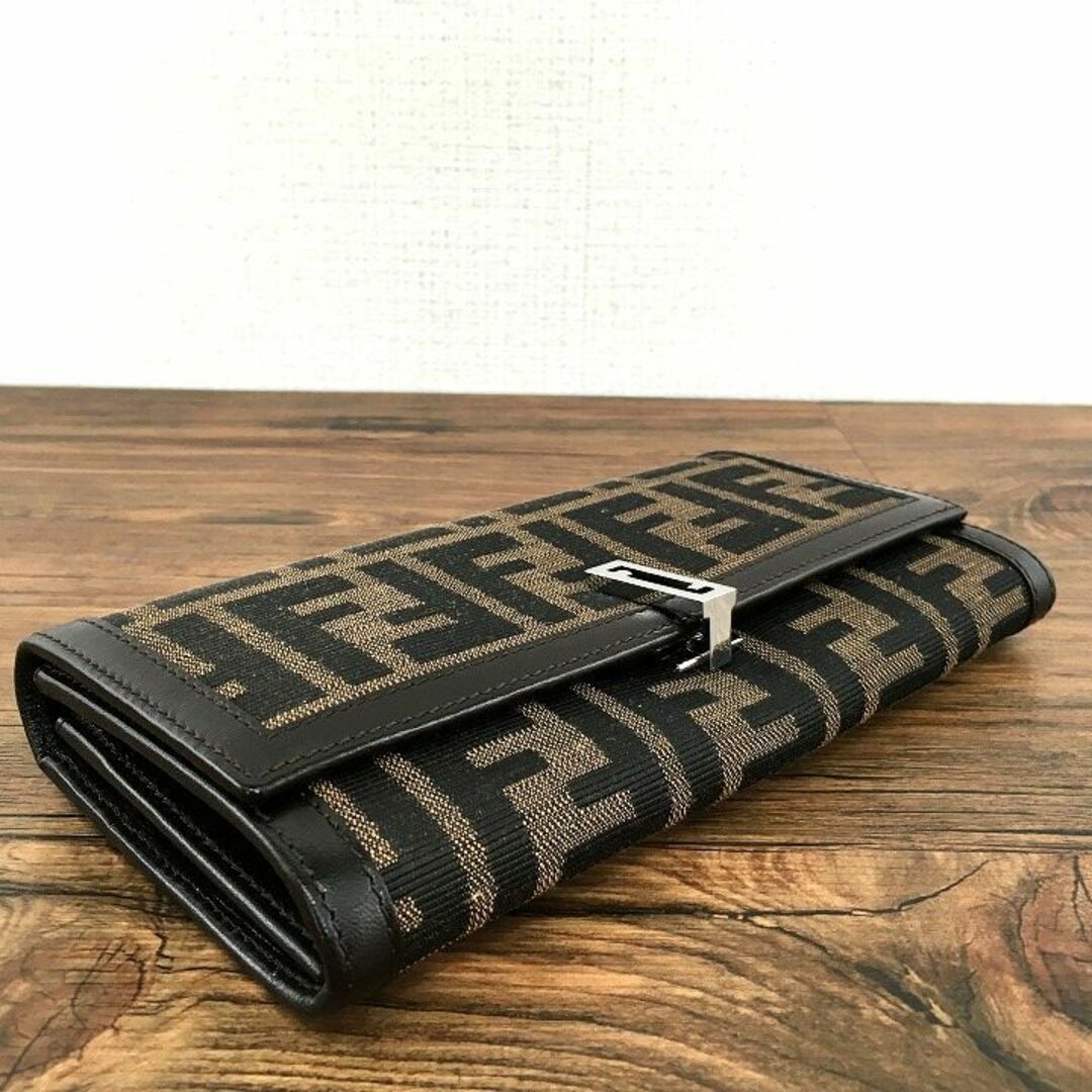 未使用品 FENDI 長財布 310840 ズッカ柄 410 | vrealitybolivia.com