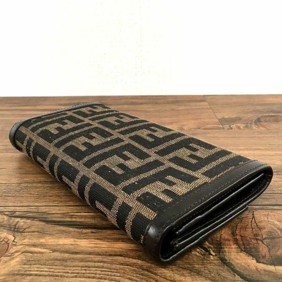 未使用品 FENDI 長財布 310840 ズッカ柄 410 | vrealitybolivia.com