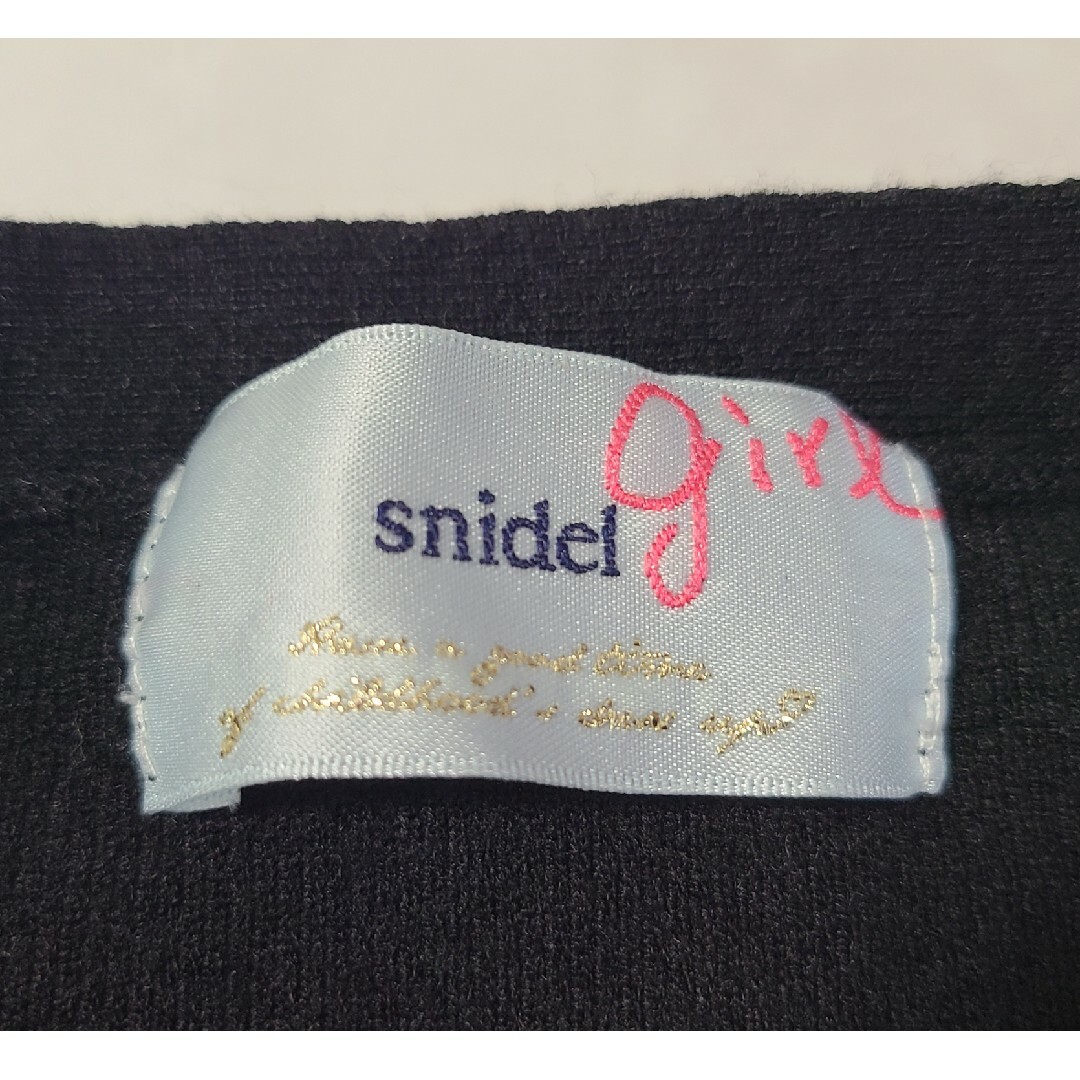 SNIDEL(スナイデル)のスナイデルガール☆SNIDEL girl☆カーディガン☆子供用 キッズ/ベビー/マタニティのキッズ服女の子用(90cm~)(カーディガン)の商品写真