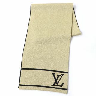 ヴィトン(LOUIS VUITTON) マフラー/ショール(レディース)(ゴールド