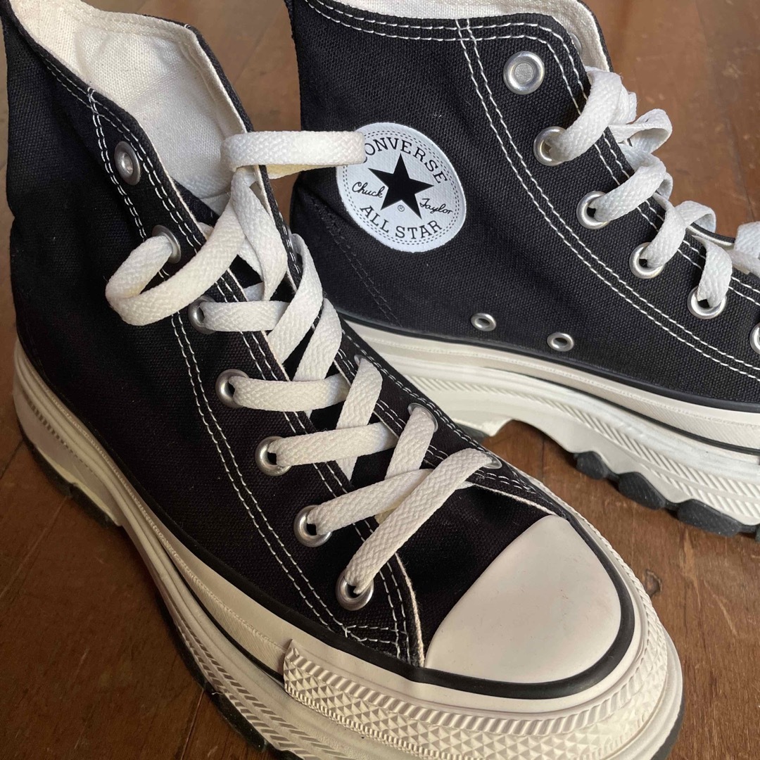 CONVERSE - CONVERSE 厚底 スニーカーの通販 by りんご's shop