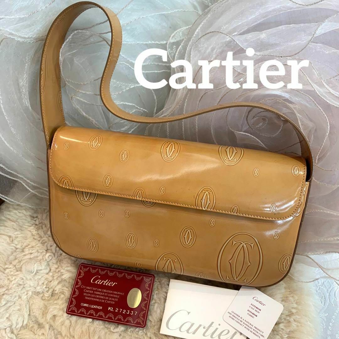 美品　cartier ショルダーバッグ