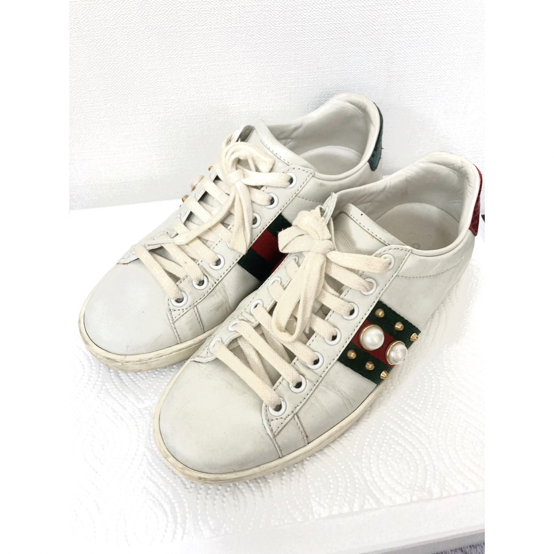Gucci - 【値下げ】グッチスニーカー/サイズ36の通販 by み's shop