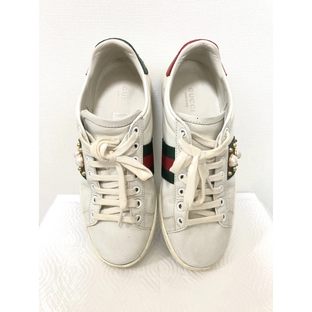 Gucci - 【値下げ】グッチスニーカー/サイズ36の通販 by み's shop