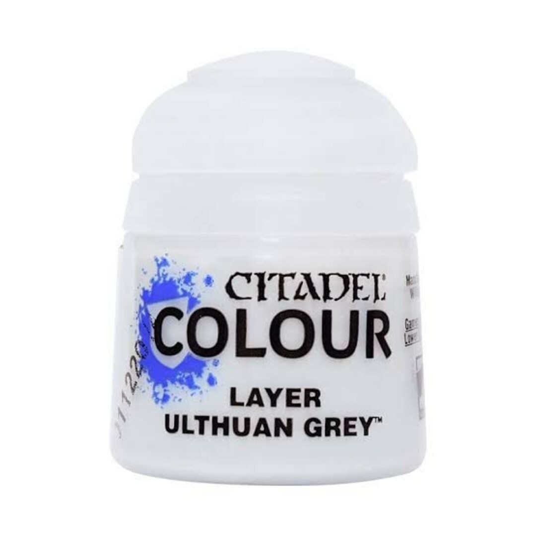 シタデルカラー Layer: Ulthuan Grey レイヤー グレー エンタメ/ホビーのテーブルゲーム/ホビー(模型製作用品)の商品写真