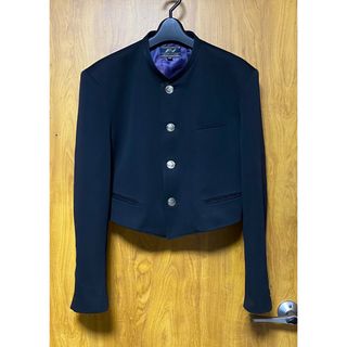 希少】当時モノ 変形学生服 極短ラン42cm (ボンタン ドカン 長ラン)の