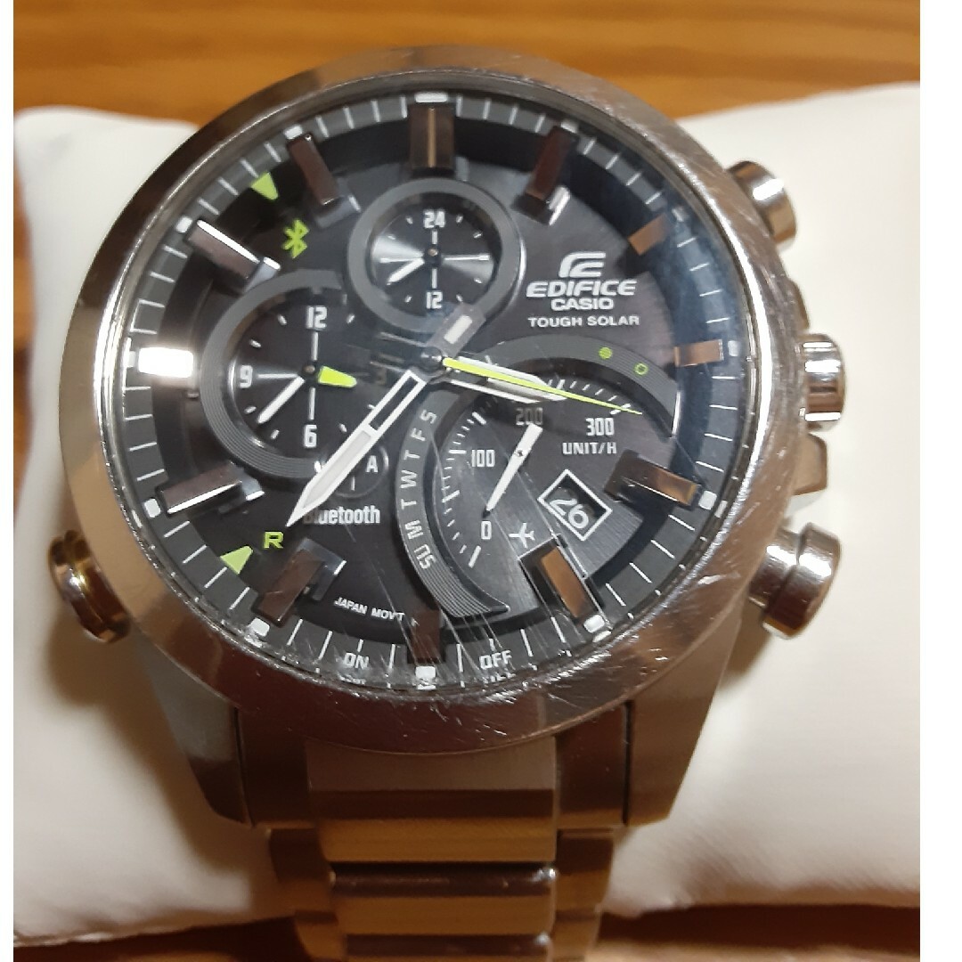 EDIFICE - #カシオエディフィス EQB-500 ソーラーメンズ腕時計 駆動品 ...