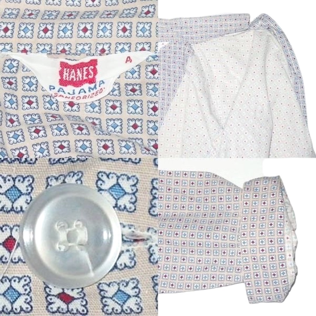 Santa Monica(サンタモニカ)の▪️ 50’s【HANES】VINTAGE PAJAMAS レディースのトップス(シャツ/ブラウス(長袖/七分))の商品写真