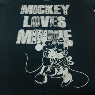 【古着・Lサイズ】ユニクロ ディズニー ミッキーミニー 半袖 Tシャツ(Tシャツ(半袖/袖なし))