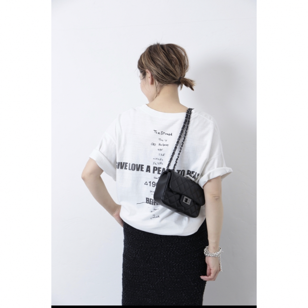 Deuxieme Classe LOVE A PEACE バックプリントTシャツ