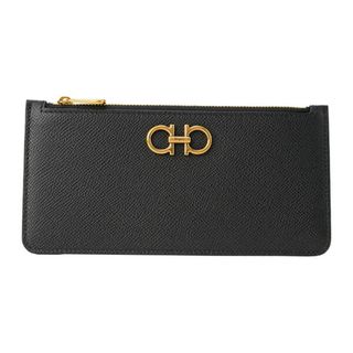 フェラガモ(Ferragamo)の新品 フェラガモ FERRAGAMO カードケース ブラック(名刺入れ/定期入れ)