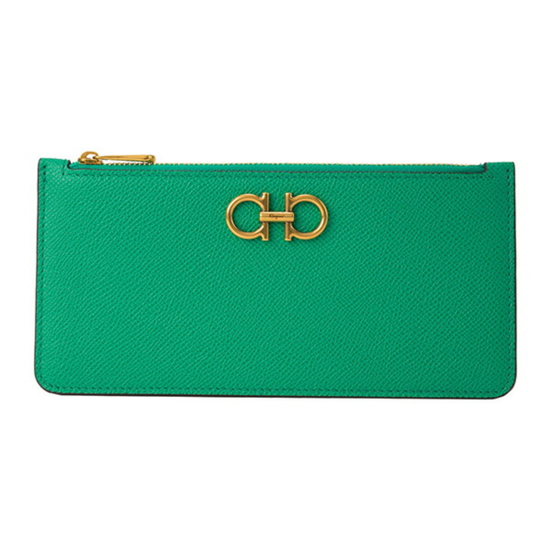 新品 フェラガモ FERRAGAMO カードケース エメラルド | svetinikole.gov.mk
