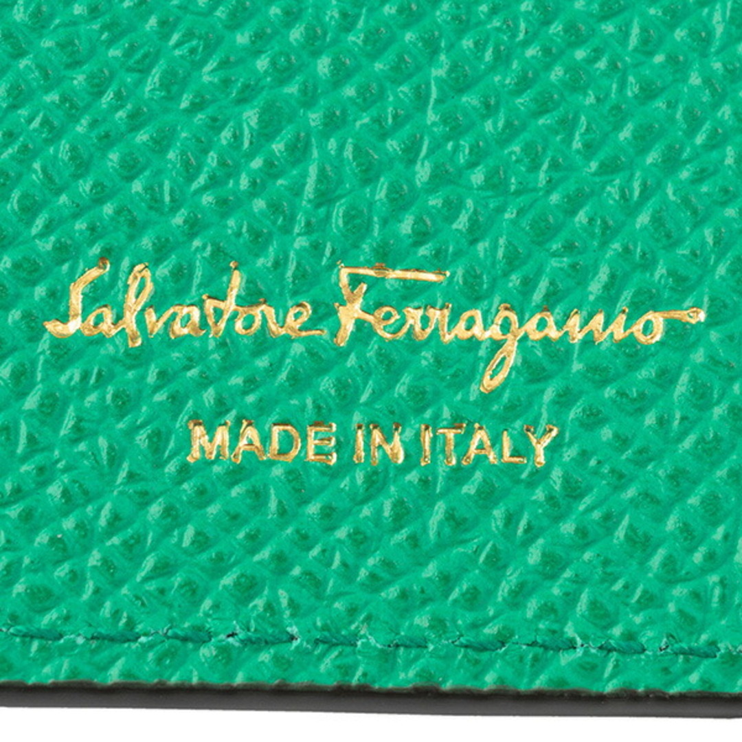 Ferragamo(フェラガモ)の新品 フェラガモ FERRAGAMO 長財布 コンチネンタルウォレット スメラルド レディースのファッション小物(財布)の商品写真