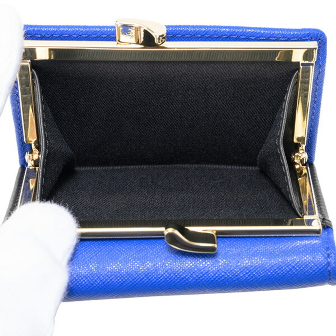 Vivienne Westwood(ヴィヴィアンウエストウッド)の新品 ヴィヴィアン ウエストウッド Vivienne Westwood 3つ折り財布 ブルー レディースのファッション小物(財布)の商品写真