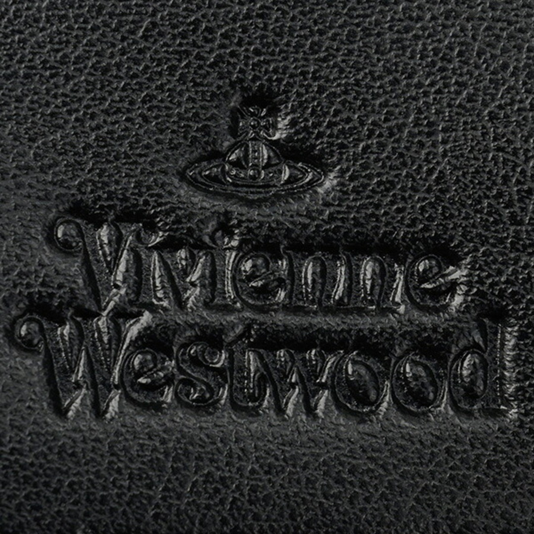 Vivienne Westwood(ヴィヴィアンウエストウッド)の新品 ヴィヴィアン ウエストウッド Vivienne Westwood 3つ折り財布 ブラック レディースのファッション小物(財布)の商品写真